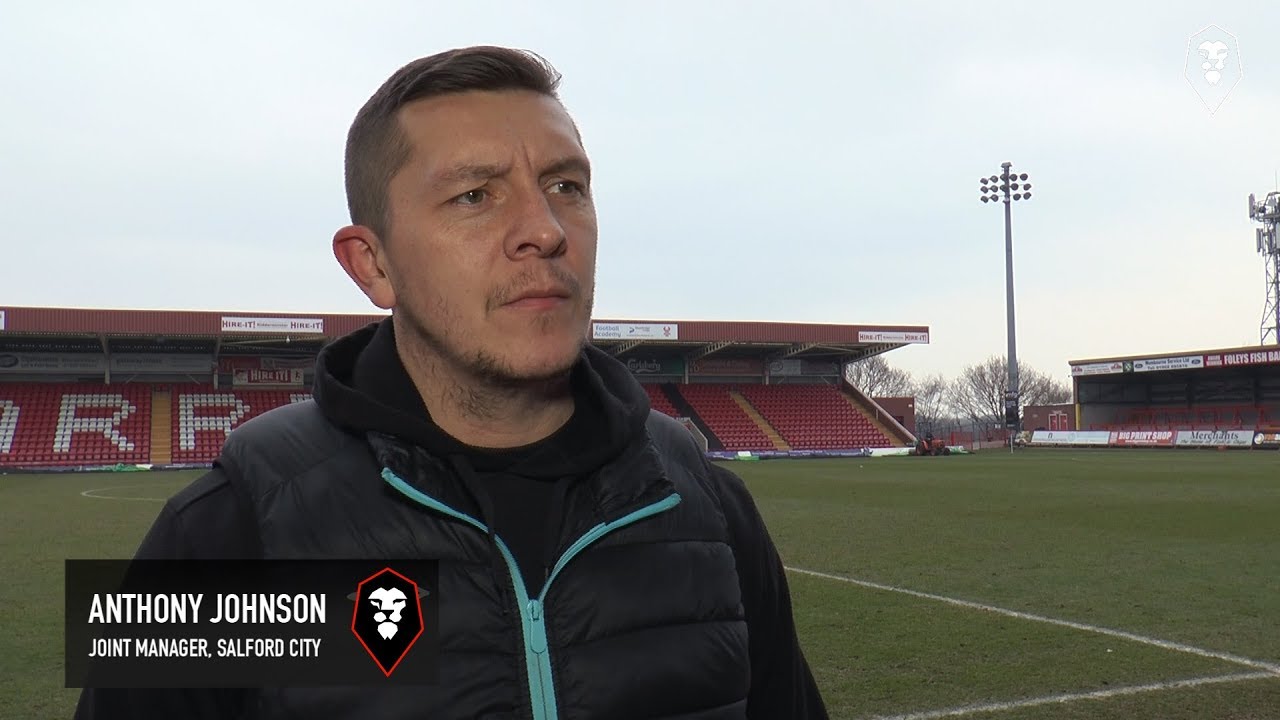 Kidderminster Harriers 4-4 Salford City - Anthony Johnson post match interview