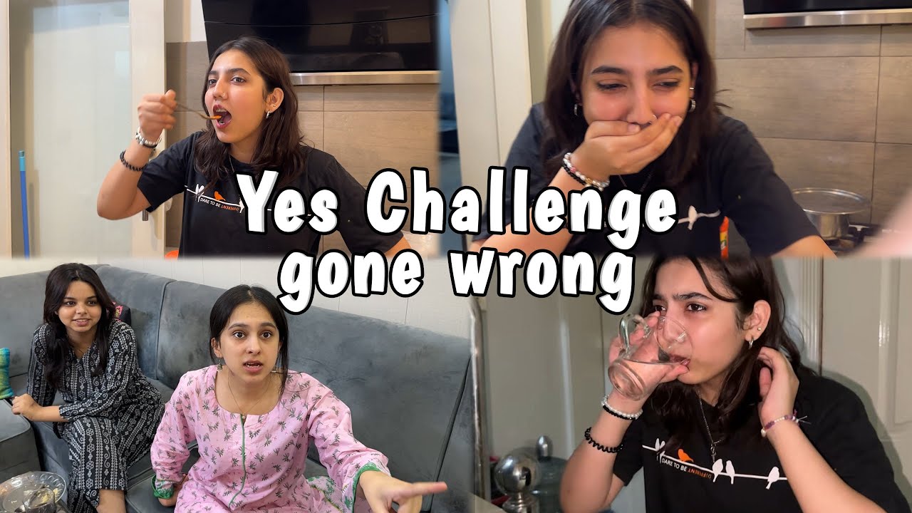 Saying yes to my friendsfor 24 hours | Zainab Faisal | Sistrology