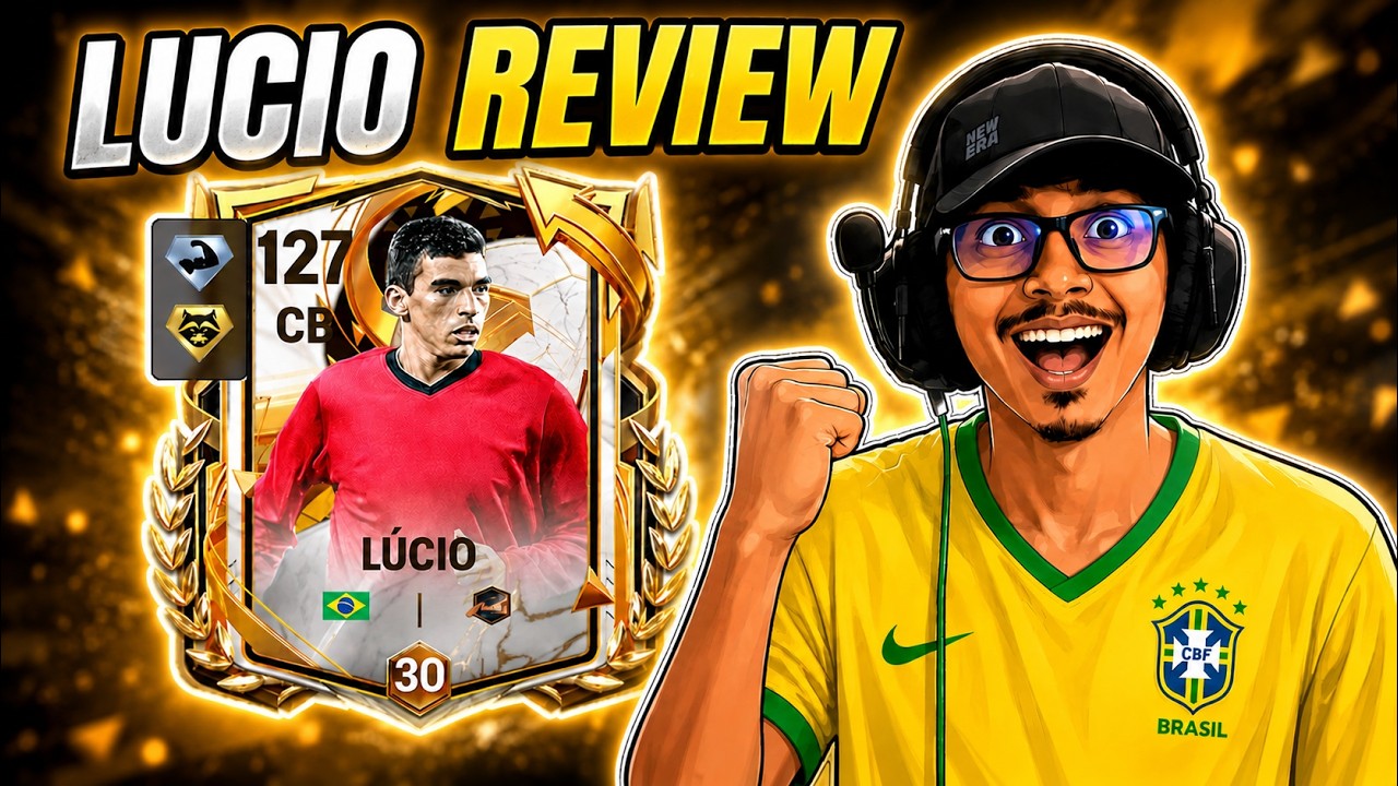 122 OVR LUCIO REVIEW || FC MOBILE