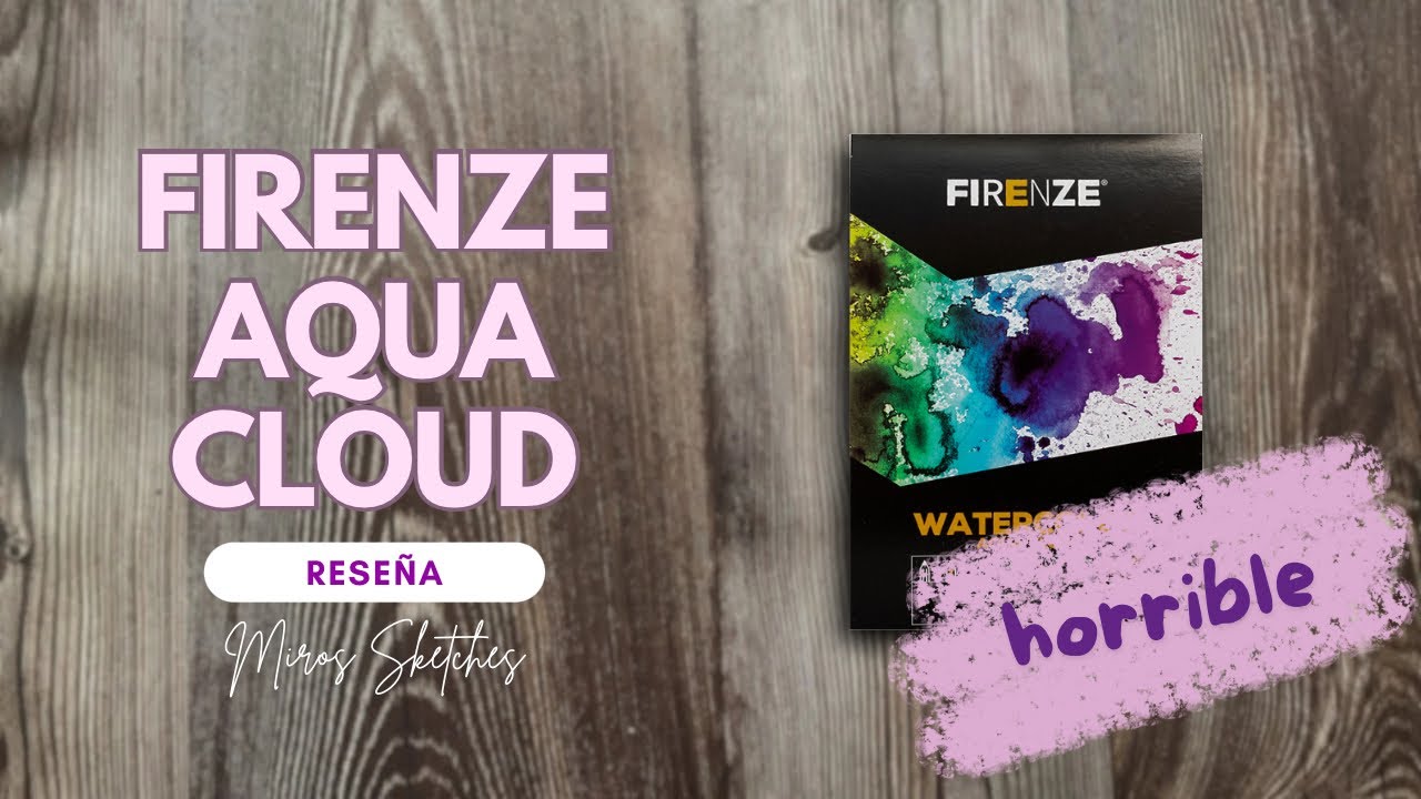Odiaba este papel y sigue sin gustarme | Reseña Papel Firenze Aqua Cloud