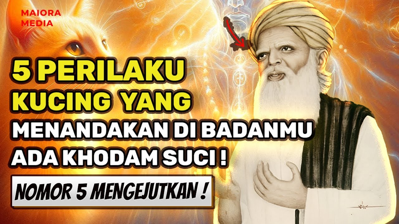 MENGEJUTKAN❗ 5 Perilaku Kucing Terhadapmu Yang Menandakan Di Badanmu Ada Khodam Orang Suci!🔥🔥