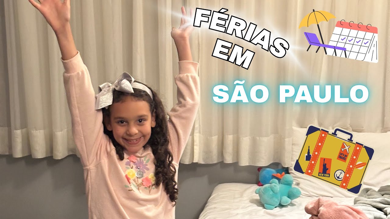 VIAGEM DE FÉRIAS EM SÃO PAULO!!