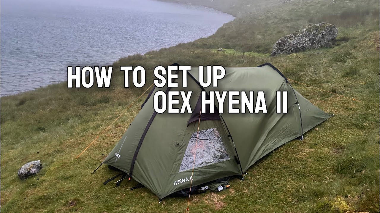 How to set up the Oex Hyena II (perfect 2 man starter tent)