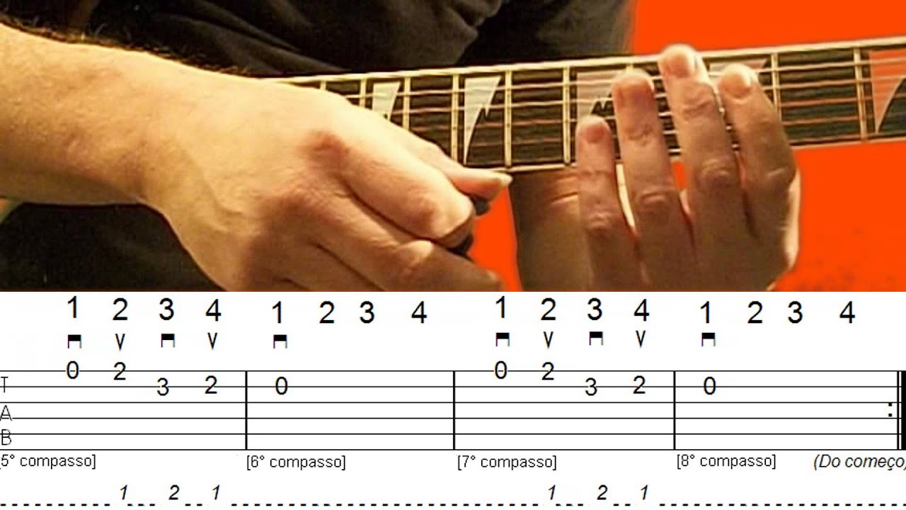 Aprenda a tocar solo fácil de guitarra e violão (aula 08 parte 2 de 2)