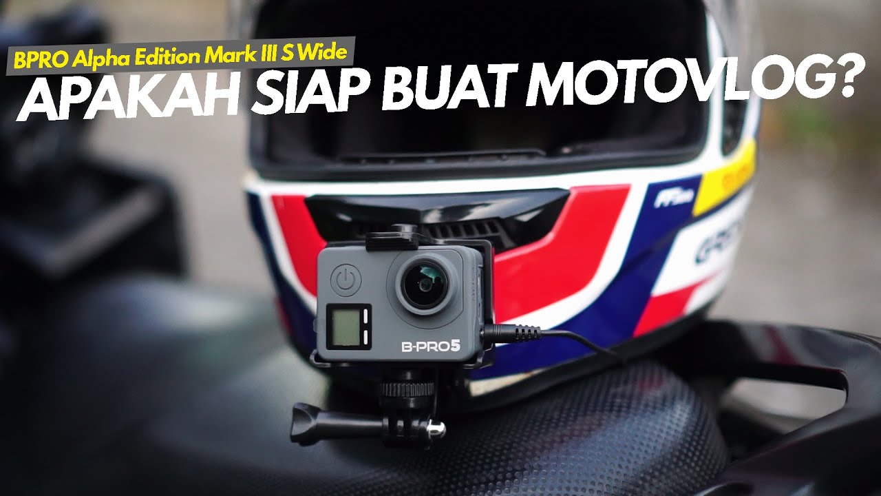 Test Brica BPRO5 Alpha Edition Mark III S (AE3S) Wide Untuk Motovlogging