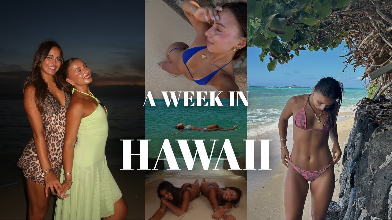 HAWAII TRAVEL VLOG: the local experience, visiting college bff, workouts on vacay + more!