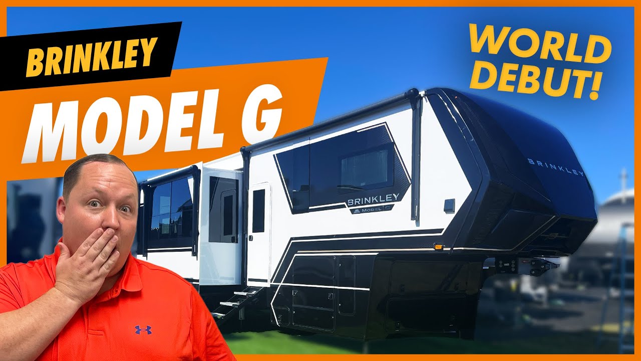 All New Toy Hauler Brinkley RV Model G!