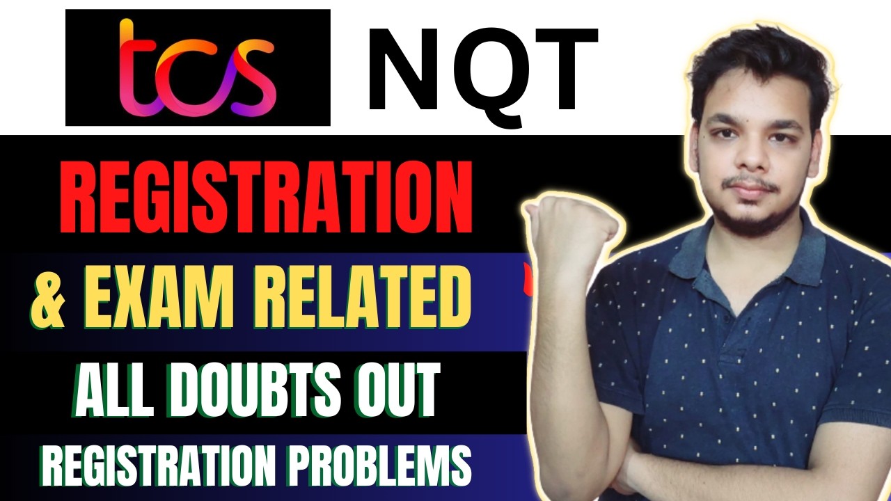 TCS NQT 2026 Exam & Registration Biggest Updates | Apply for Drive , Registration , Application form