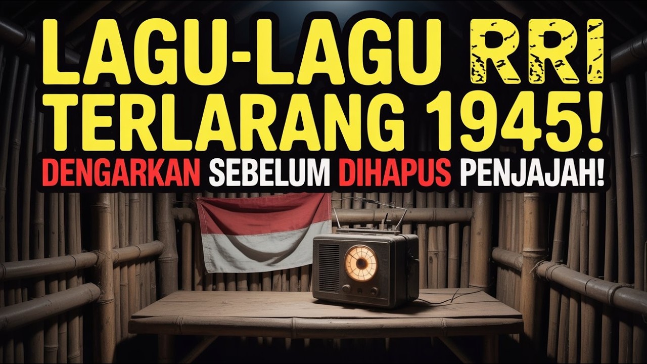 LAGU PALING BERBAHAYA DI RRI jaman belanda | Suara derita perjuangan rakyat | Lagu Jadoel Syahdu