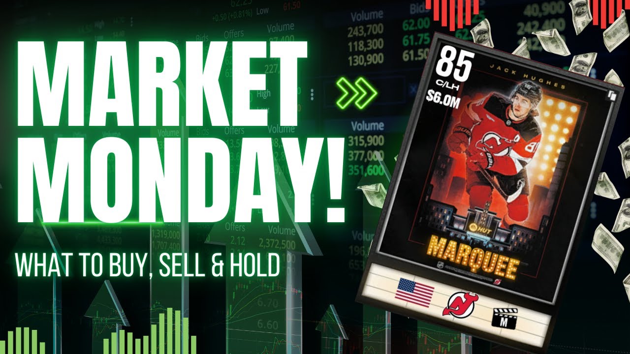NHL 26 Market Monday | What to Buy, Sell & Hold
