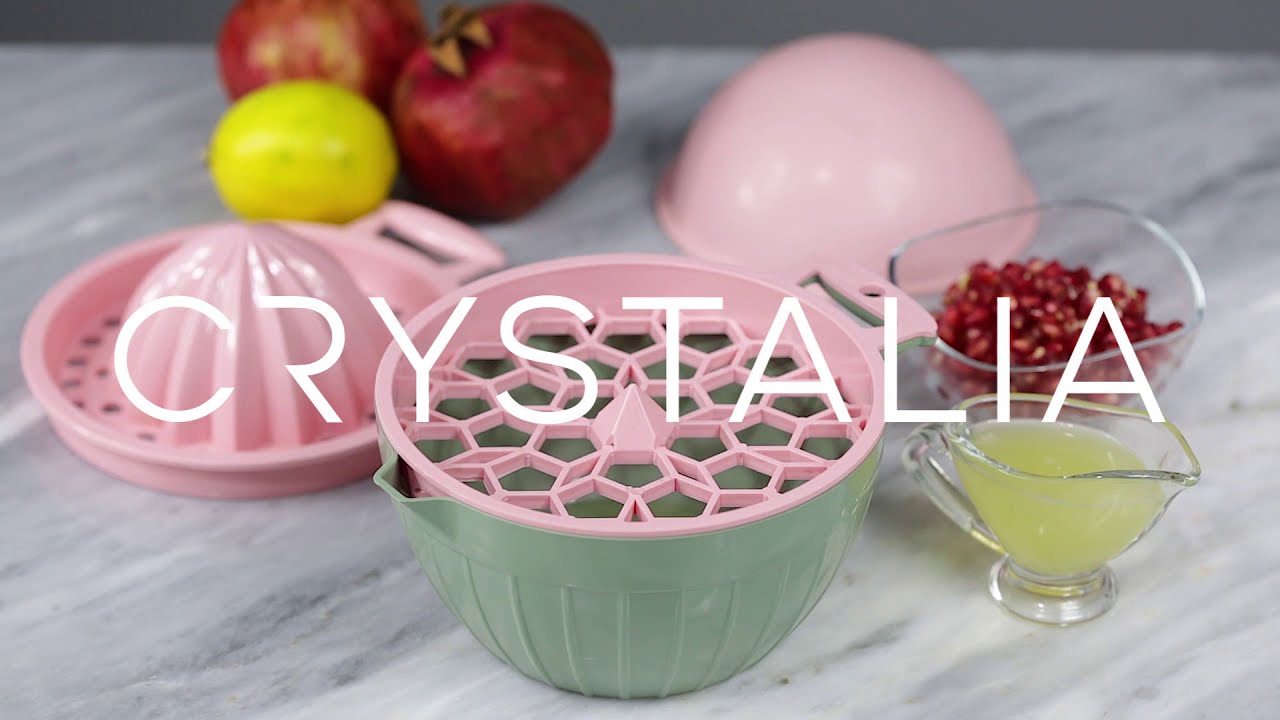 Crystalia Pomegranate Deseeder and Citrus Lemon Squeezer