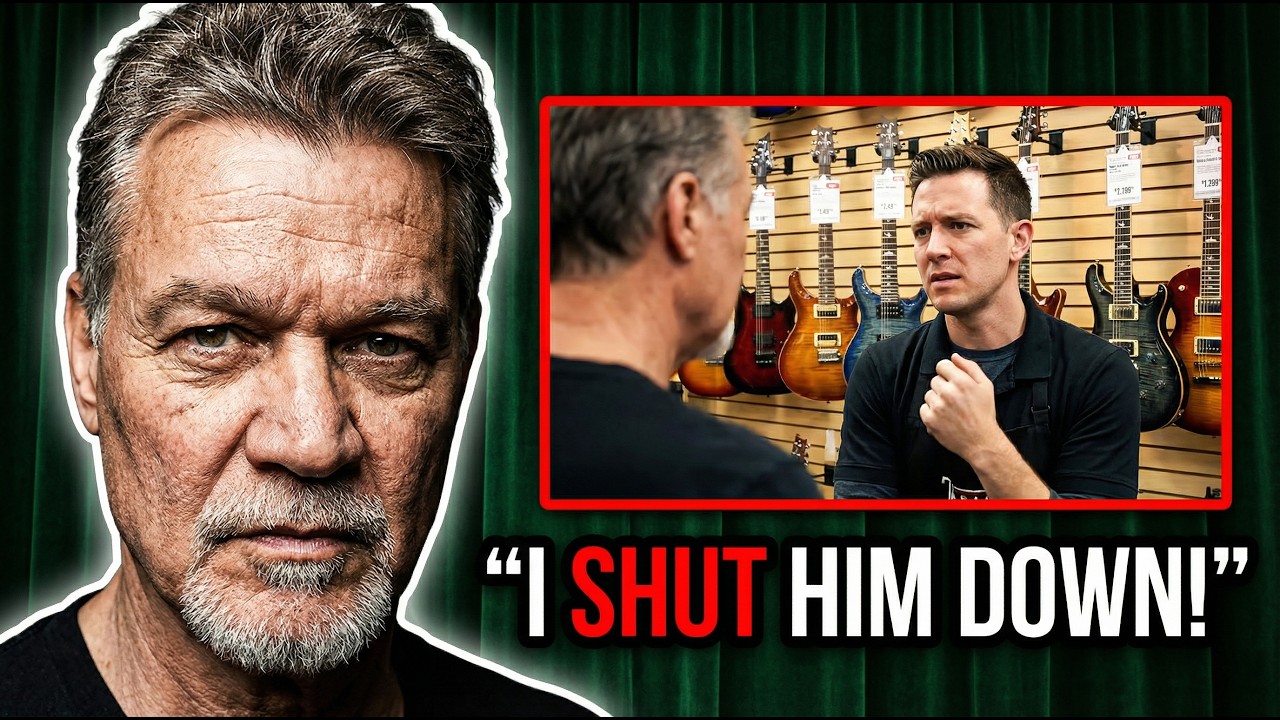 Eddie Van Halen EXPOSES Store Worker During Awkward Confrontation (This Is BAD!)