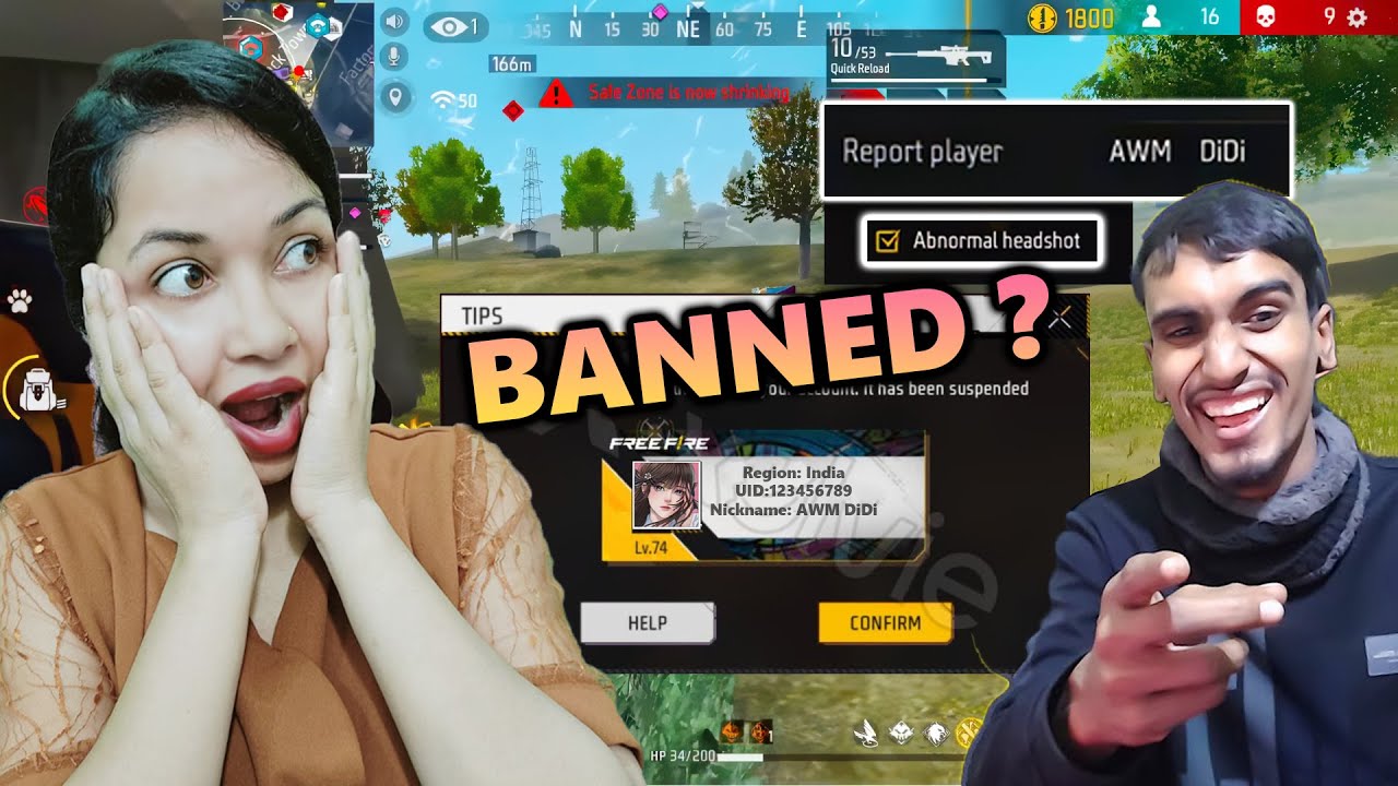 Angry Youtuber Report My Account - Hacker LVL Gameplay #RoyGaming