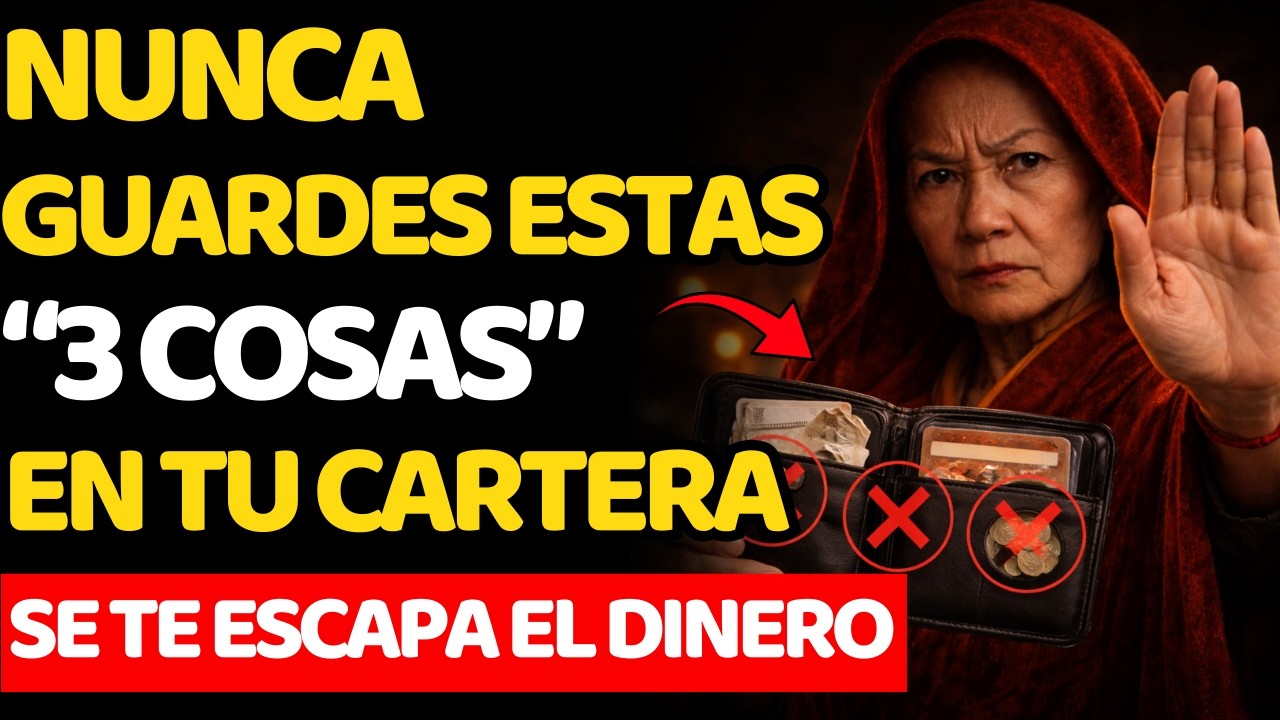 Por qué los millonarios NUNCA guardan estas 3 cosas en la cartera (se te escapa el dinero)