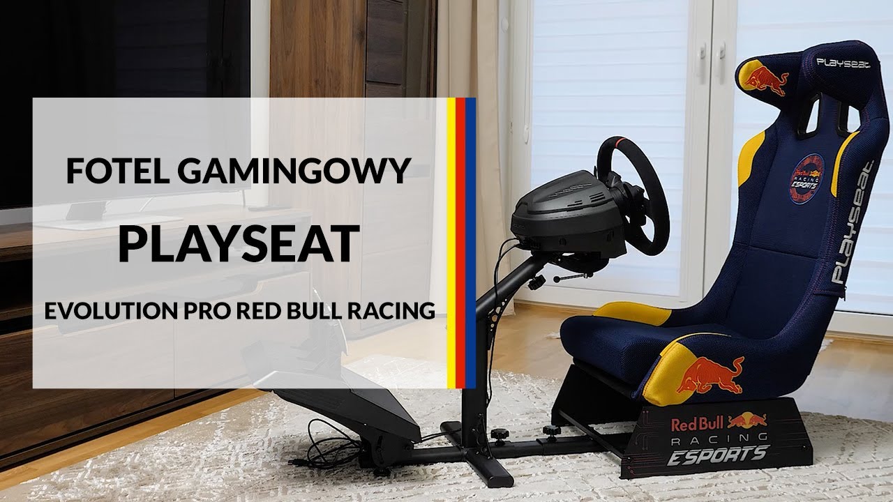 Fotel gamingowy Playseat Evolution PRO Red Bull Racing &ndash; dane techniczne &ndash; RTV EURO AGD