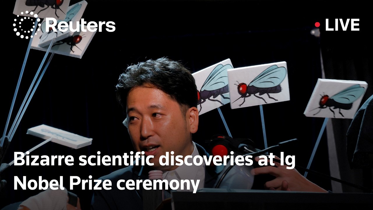 LIVE: Bizarre scientific discoveries highlighted at Ig Nobel Prize ceremony