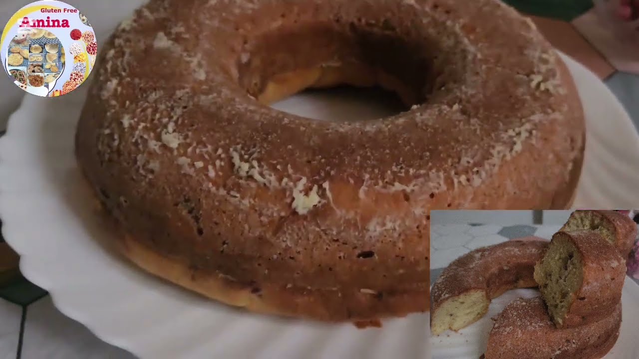 موسكوتشا@بدون غلوتين بفرينة ريجيناتGluten free cake with Rejinat flour 