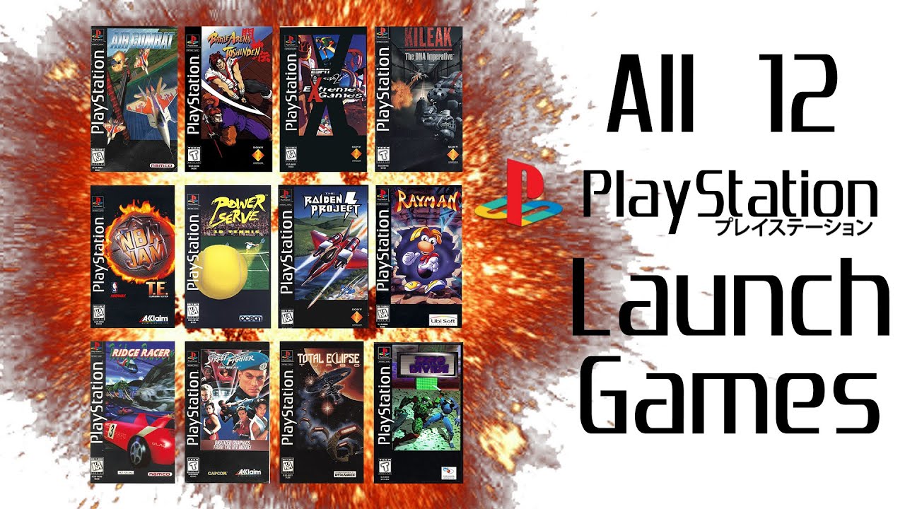A Look at All 12 PS1 Launch Games