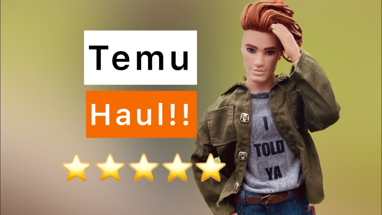 Temu Haul Doll Outfits