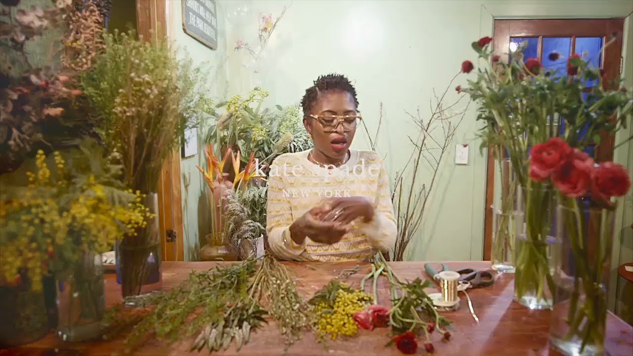 how to make a flower crown with laparis | kate spade new york