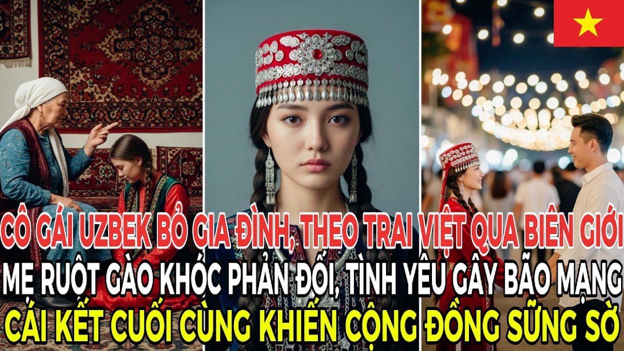 CHỈ 5 NGÀY, CÔ GÁI UZBEK THEO TRAI VIỆT – CÁI KẾT KHÔNG AI NGỜ