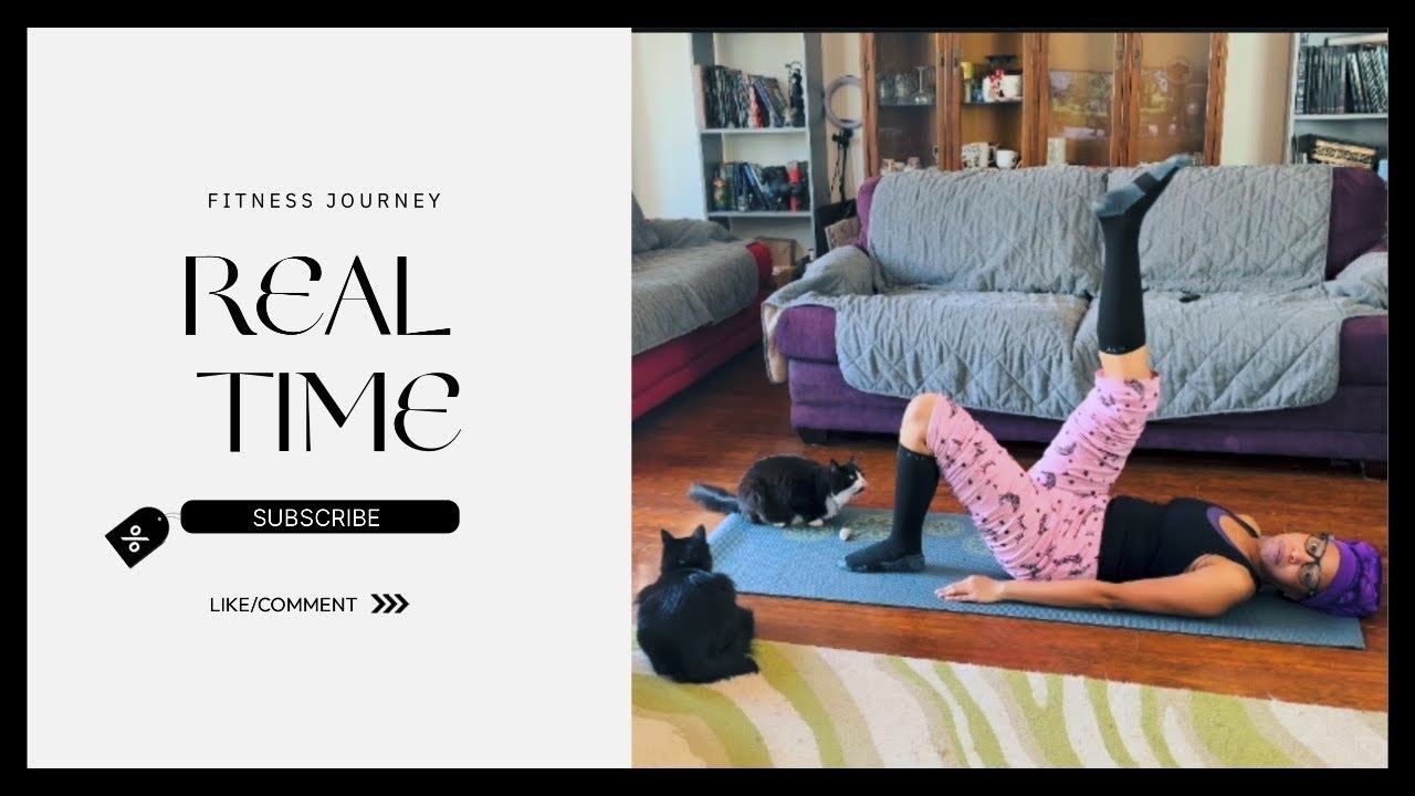Real Time Fitness Journey: Episode 31 | Cats and Pilates