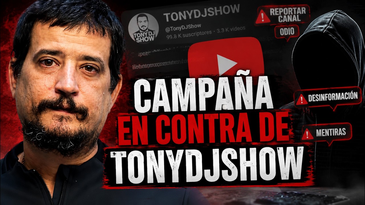 Tony DJ Show Rompe el Silencio Sobre la Campa&ntilde;a en Su Contra