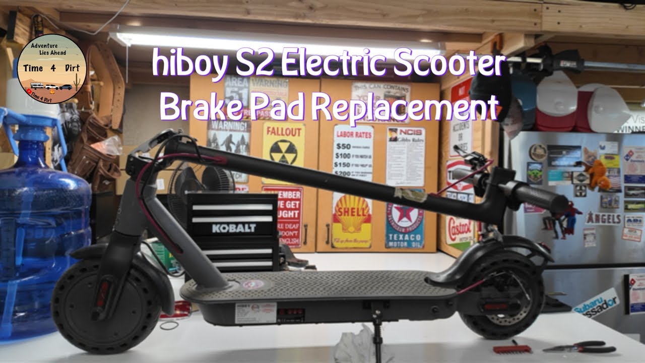 hiboy S2 Electric Scooter Brake Pad Replacement  