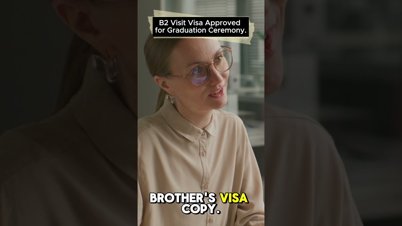 B2 Visit Visa Approved for Graduation Ceremony. #usvisa   #usavisa  #visa  #usa  #shorts #shortvideo