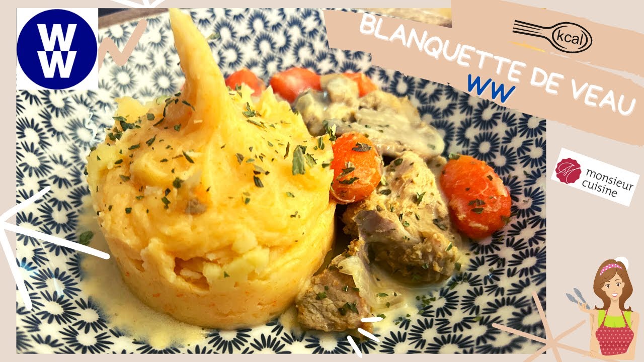 Recette blanquette de veau Weight Watchers WW + Monsieur cuisine  ( @SandCookLook  )