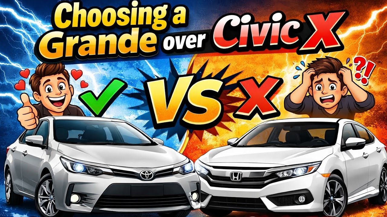 Reasons why one owner chose a Corolla Grande over a Civic X #ToyotaVsHonda#Peakperformancepk#cars 