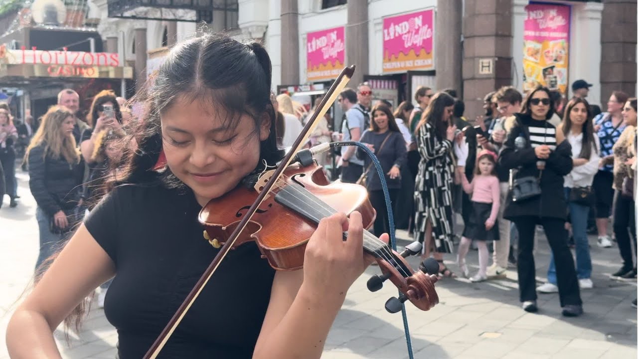 Violinist in London | (Sia - Cheap Thrills) Violin Cover by Sara Isabel