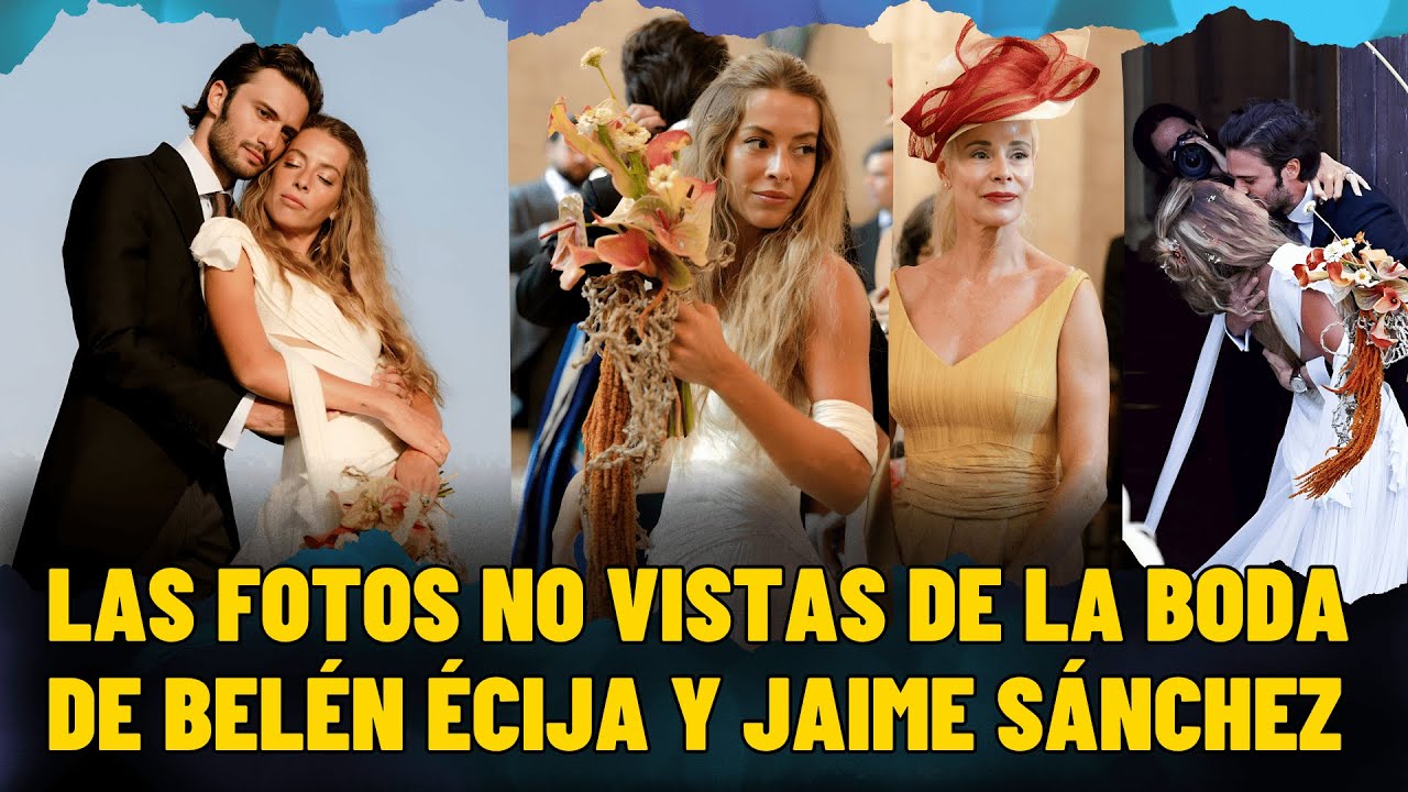 🚨🔴BELÉN ÉCIJA nos INVITA a su ROMÁNTICA BODA en MENORCA las FOTOS no vistas y TODOS LOS DETALLES