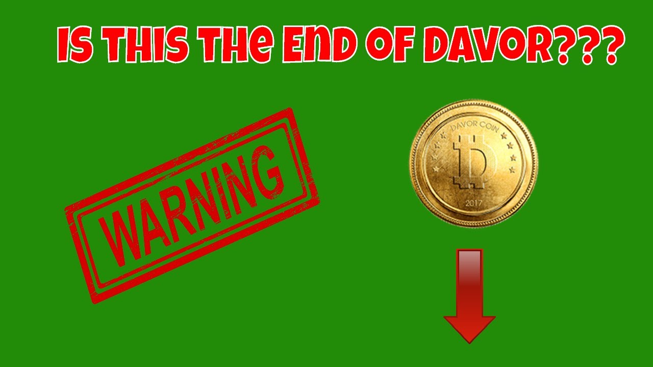 The End of Davor Coin? Top 3 Reasons why the price Drop