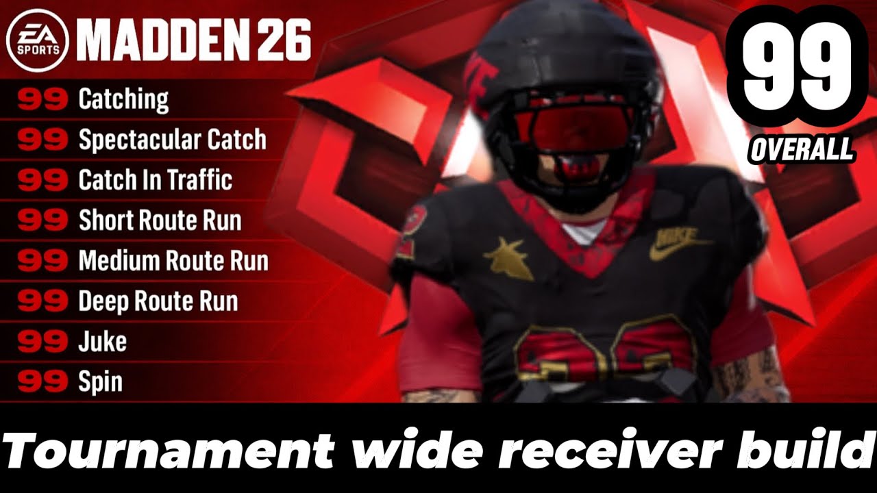 “BEST Wide Receiver Build In Madden 26 superstar — UPDATE 