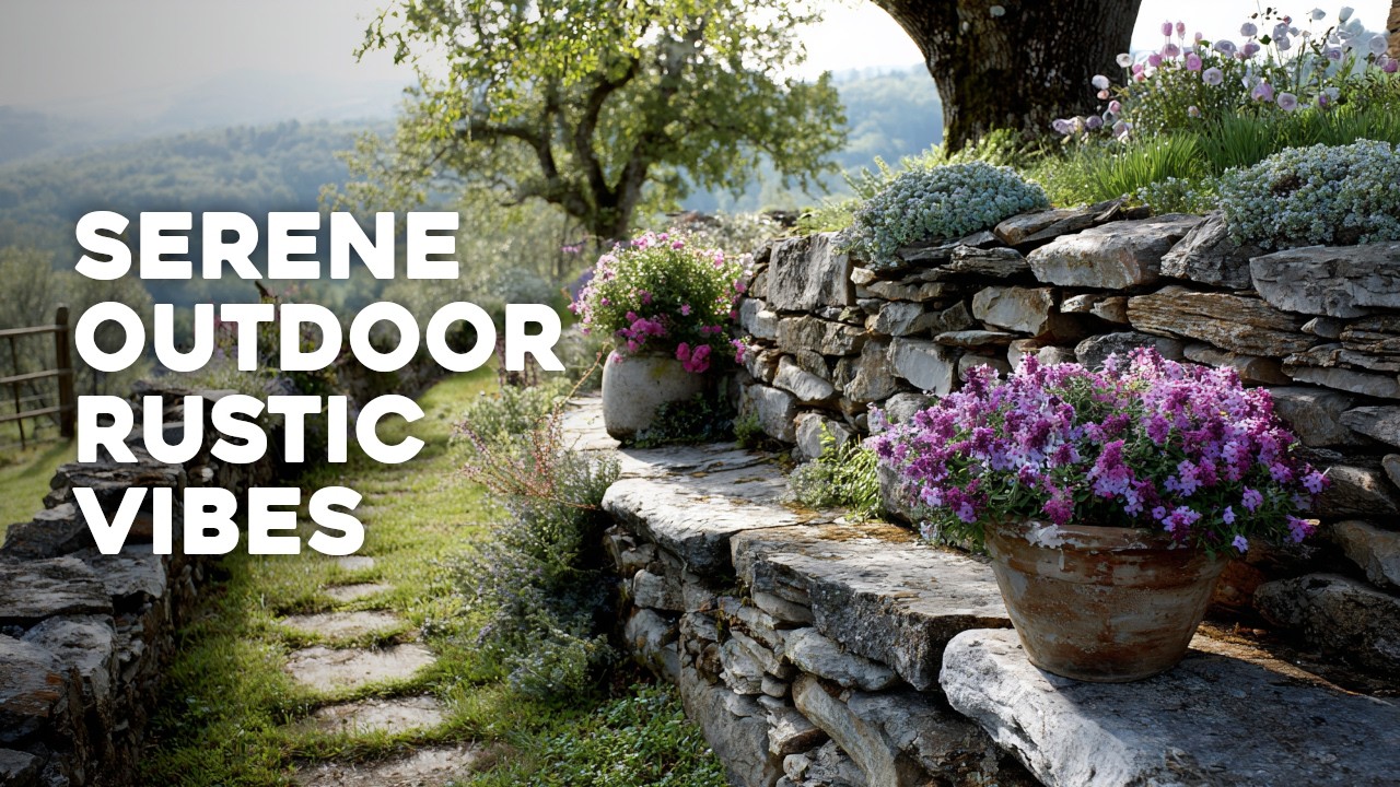 🪴 Rustic Garden Aesthetic: Mix Old World Charm and Nature for Serene Outdoor Vibes