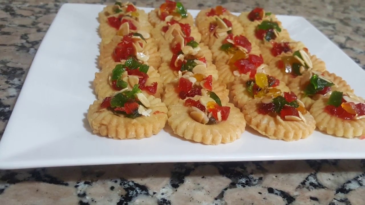 #حلواة العيد#صابلي على شكل شميشة#بالفواكه الجافة🍪🍪🍪