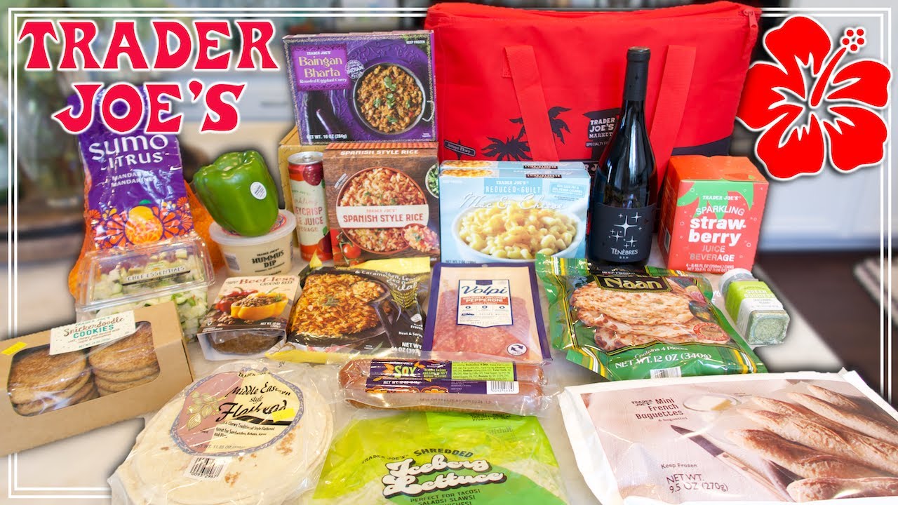 A HEALTHIER LIFESTYLE TRADER JOE'S HAUL