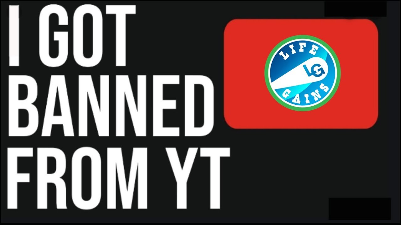 Banned From YouTube - Lamont Tyson Banned From Youtube and Brought Back. What To Do If They Ban You?