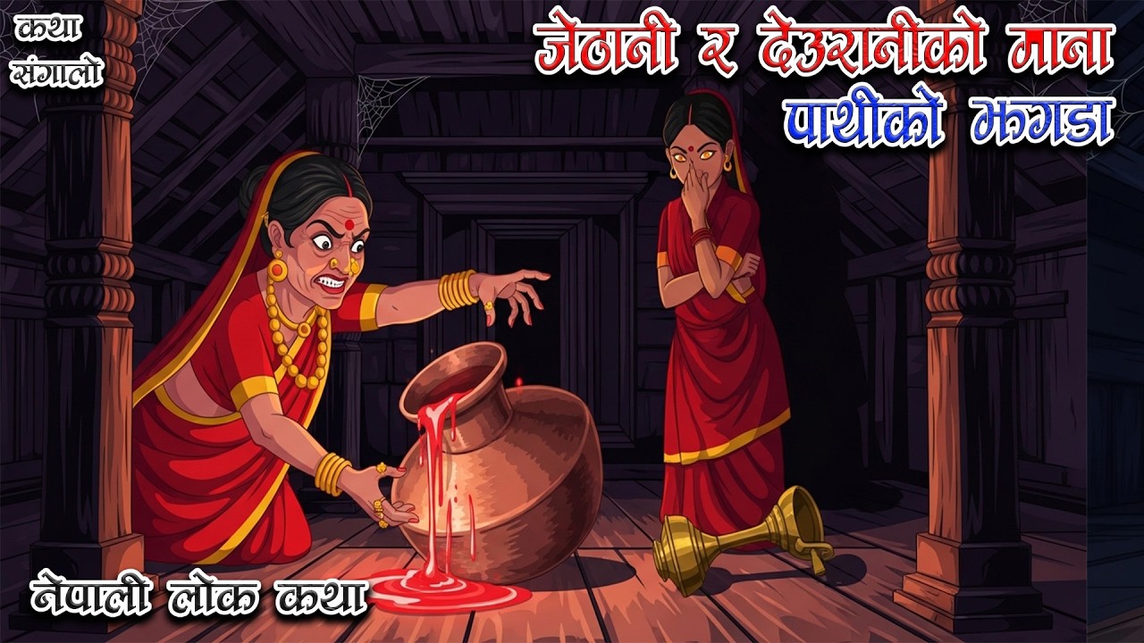 जेठानी र देउरानीको माना पाथीको झगडा | मार्मिक नेपाली लोक कथा | Nepali Lok Katha | नेपाली लोक कथा
