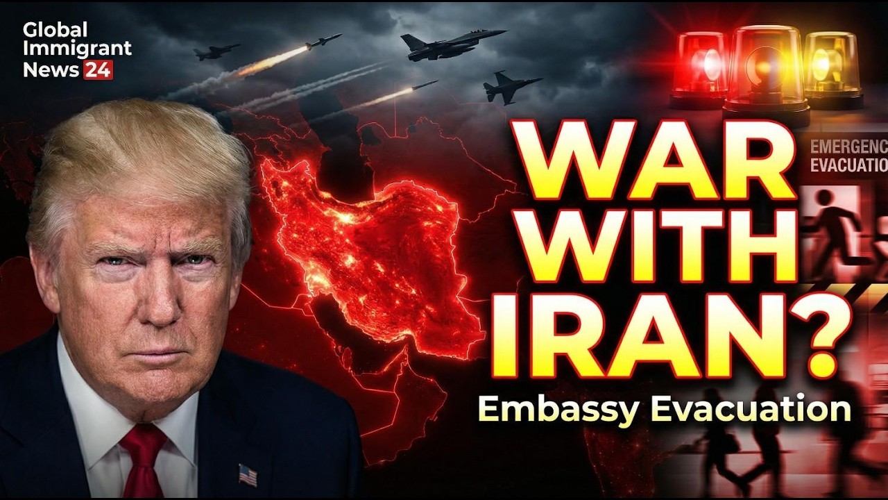 US Evacuates Embassy as Trump Weighs Strike on Iran | Middle East Tensions Explode
