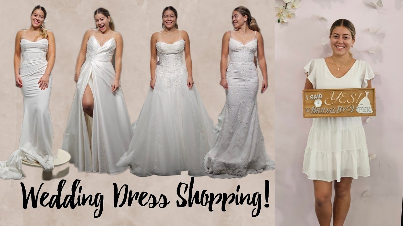 Go Wedding Dress Shopping With Me!