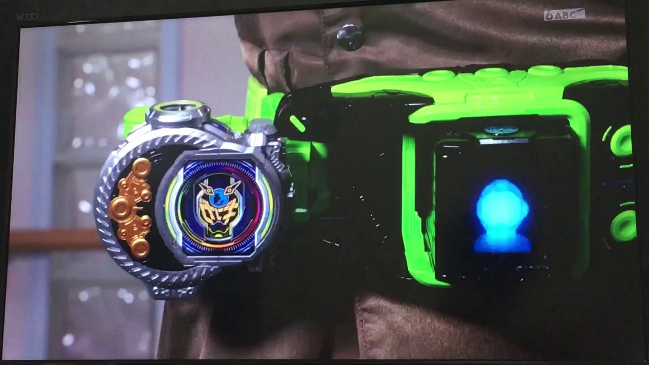 仮面ライダーウォズギンガ(モモタロス憑依)変身シーン