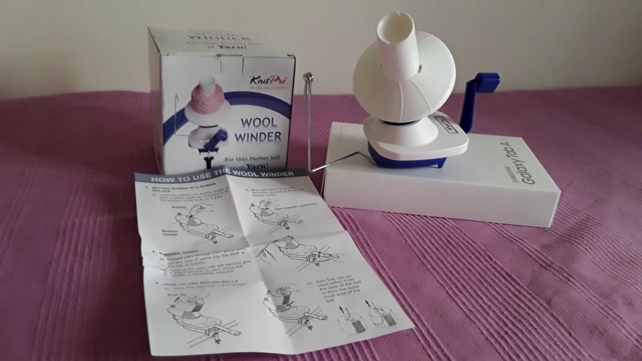 Kit de Tricot --- Ovilladora de mano Knit Pro