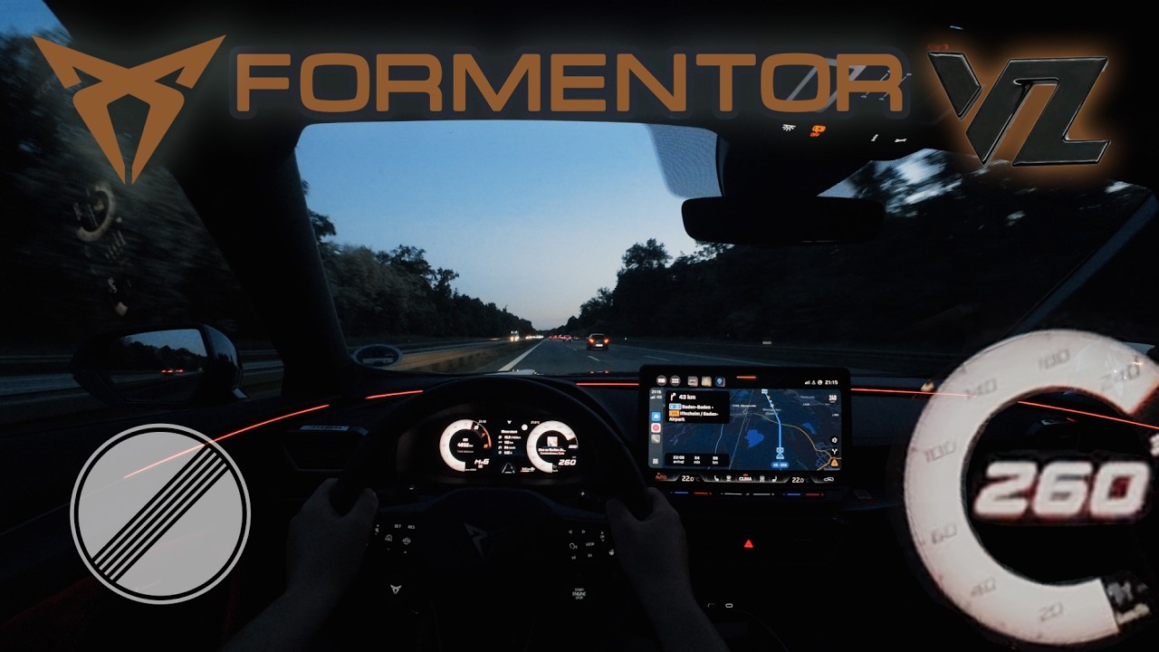 2025 CUPRA FORMENTOR VZ // AUTOBAHN DRIVE at SUNSET
