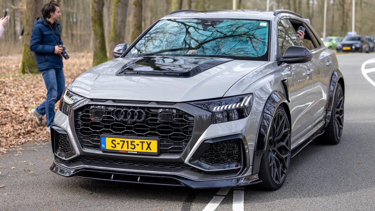 840HP Prior Design Audi RSQ8 with Custom Exhaust - Revs & Accelerations !