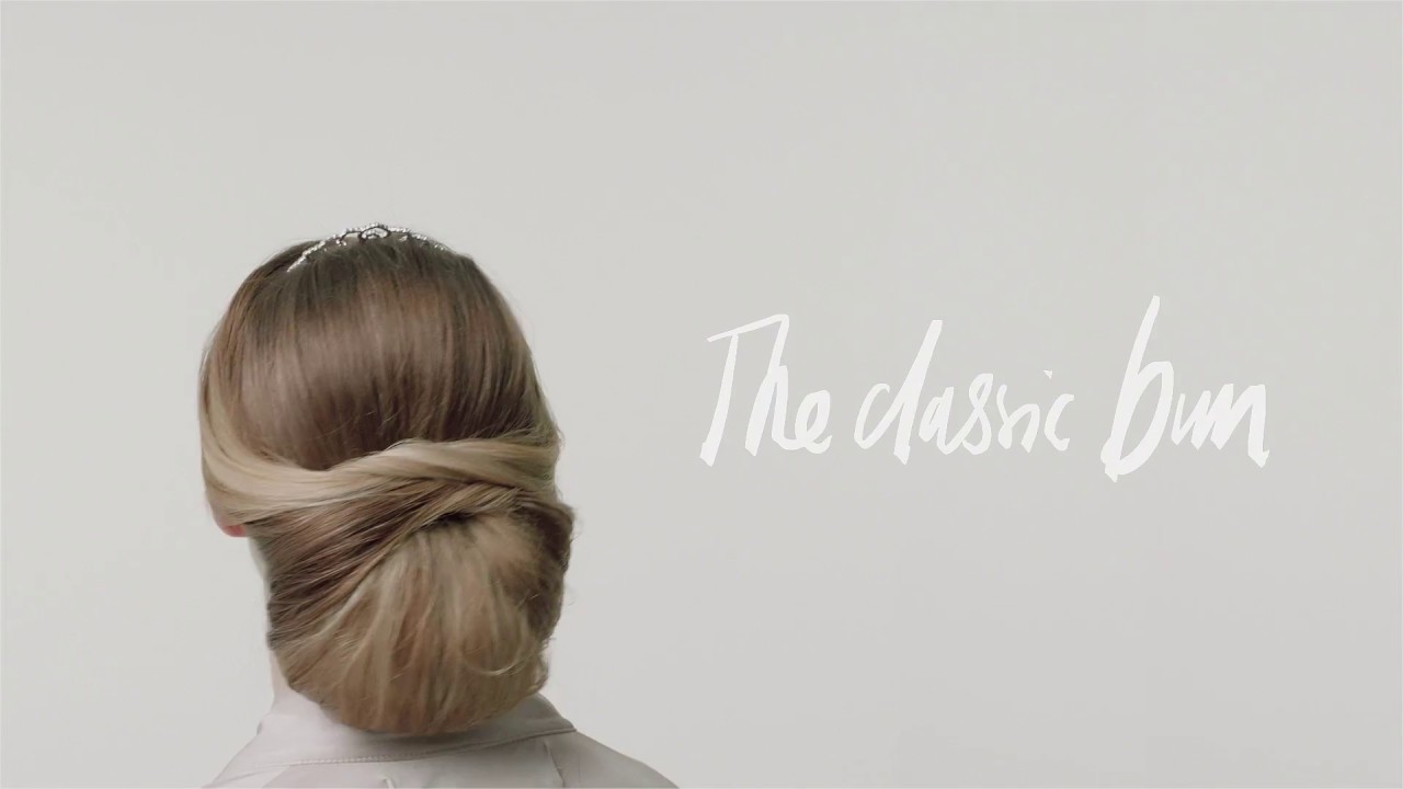 The Classic Bun Hair Tutorial by Glitter