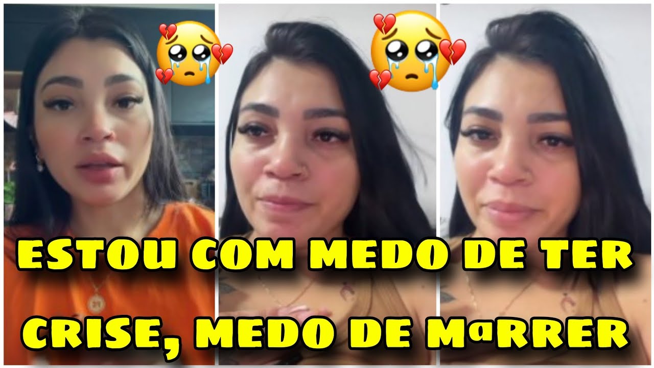 Estou com medo de m@rrer sozinha... medo da crise me pegar de novo... #contamais #viralvidioscurtos 