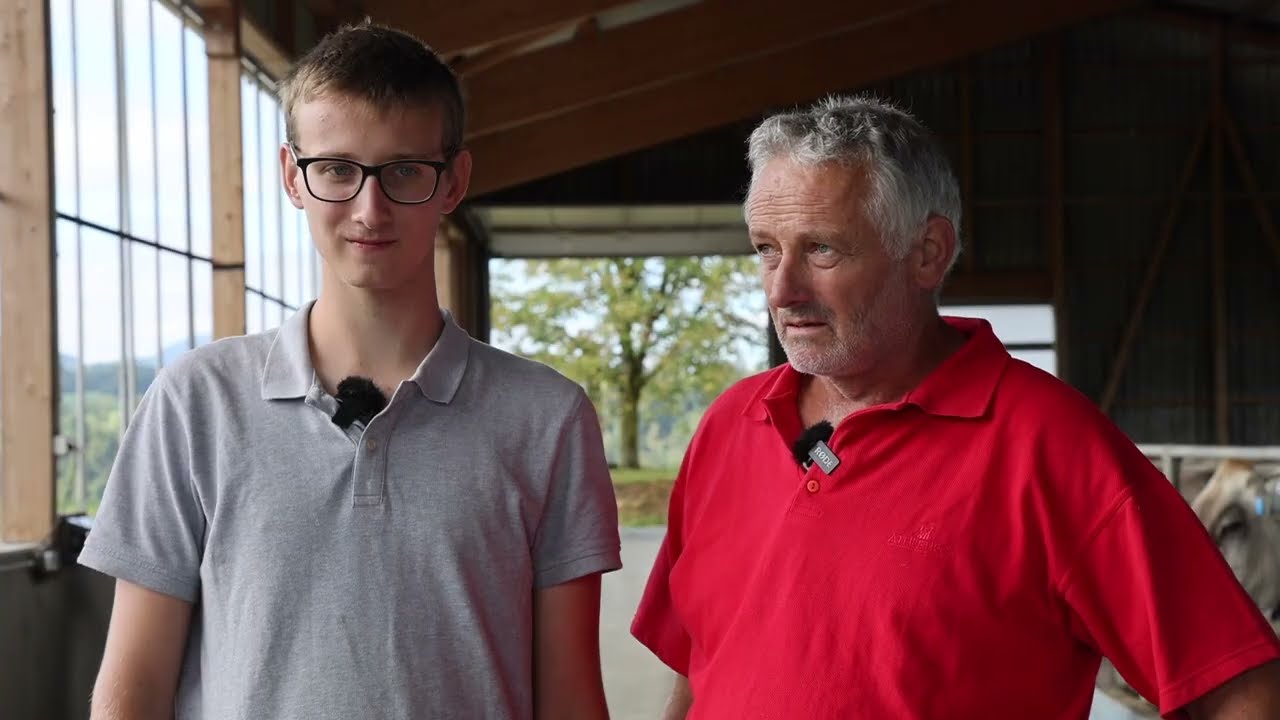 Familie Peter baute einen DeLaval-Normstall mit Windschutzsystem