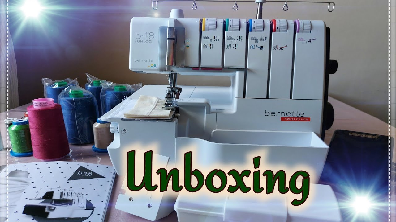Unboxing -  Mașină Combinată - Surfilat și Acoperire - 